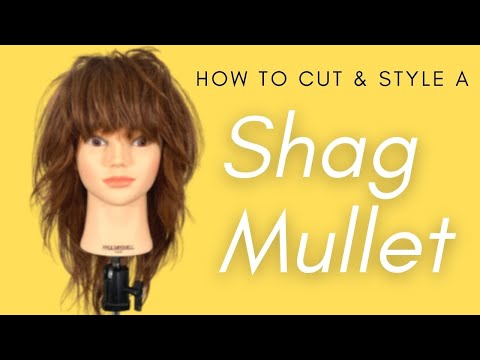 How to Cut and Style a Shag / Mullet