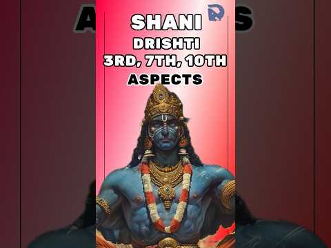 Aspects of Saturn: Shani Dev's 3rd, 7th and 10th Drishti