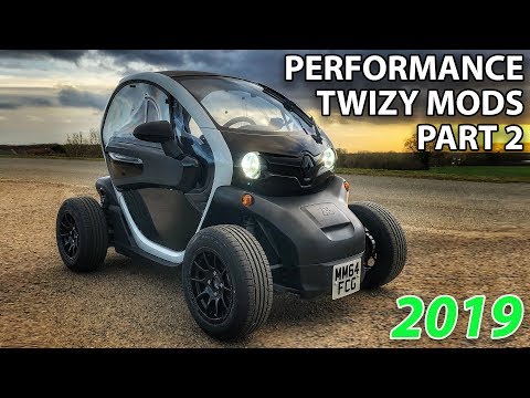 RENAULT TWIZY 2019 MODIFICATIONS PART 2 - LIGHTWEIGHT WHEELS!!!