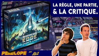 ANDROMEDA'S EDGE - La règle, la partie, la critique !