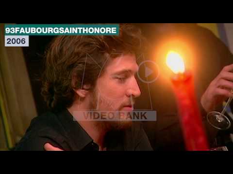 Extrait archives M6 Video Bank // 93 Faubourg Saint Honoré - Guillaume Canet (2006)