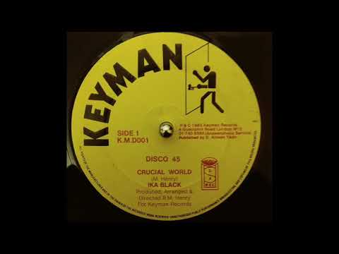 Ika Black ‎– Crucial World & Crucial Dub (Keyman Records) 1983