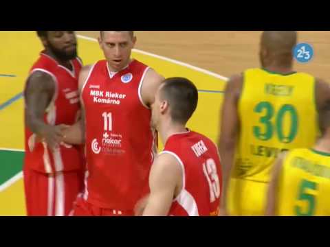 Basketbal: BK Levickí Patrioti - MBK Rieker COM-therm Komárno v play off - highlights