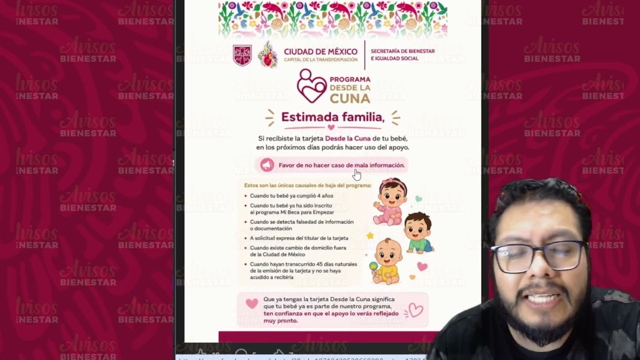 ¡DESDE LA CUNA! aun no recibes el el pago mil 200 pesos, si ya recibiste tu tarjeta checate esto