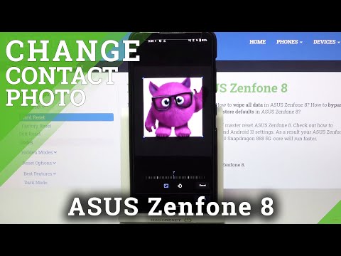 How to Add Photo to Contact in ASUS ZenFone 8 – Create Profile Avatar