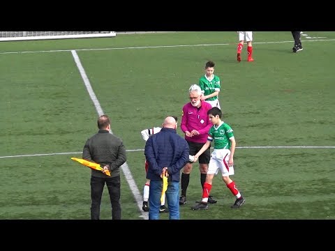 Voor aanvang DOVO JO13-1 - IJsselmeervogels JO13-1