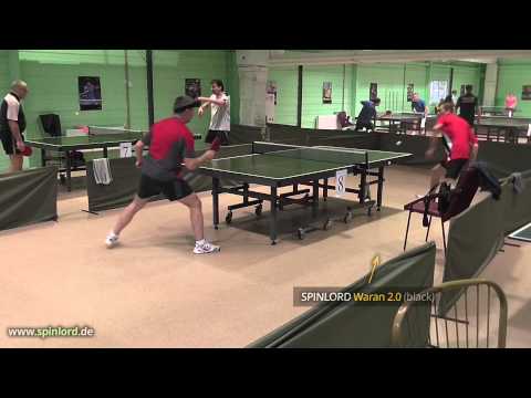 Powerful FH topspin with Spinlord Waran 2.0 mm short pips! Table tennis technique video