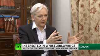 Julian Assange On Snowden,The Fifth Estate, Wikileaks, NSA Scandal & Espionage Act