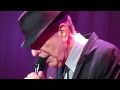 Leonard Cohen. Anyhow. Centre Bell, Montreal, Canada. 29th November 2012.MOV