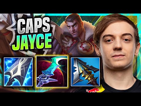CAPS IS A MONSTER WITH JAYCE TOP! - G2 Caps Plays Jayce TOP vs Shen! | Season 11