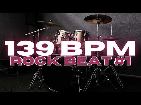 139 BPM - Rock Drum Beat - Loop 1