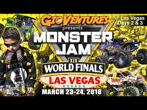 Monster Jam World Finals XIX 2018 - Entire Event - Freestyle - Racing - Pit Party by GioVentures
