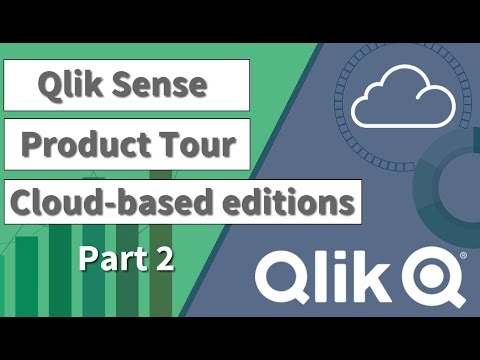 Product Tour - Cloud-based editions of Qlik Sense - Part 2