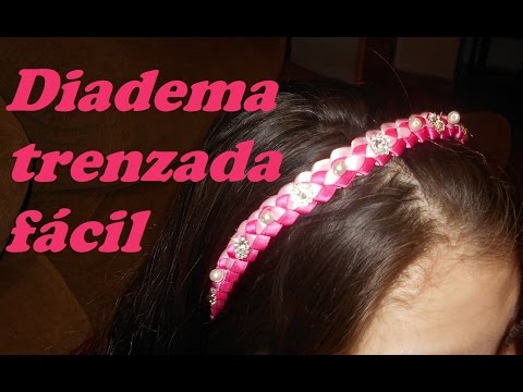 Diadem of plaited ribbons