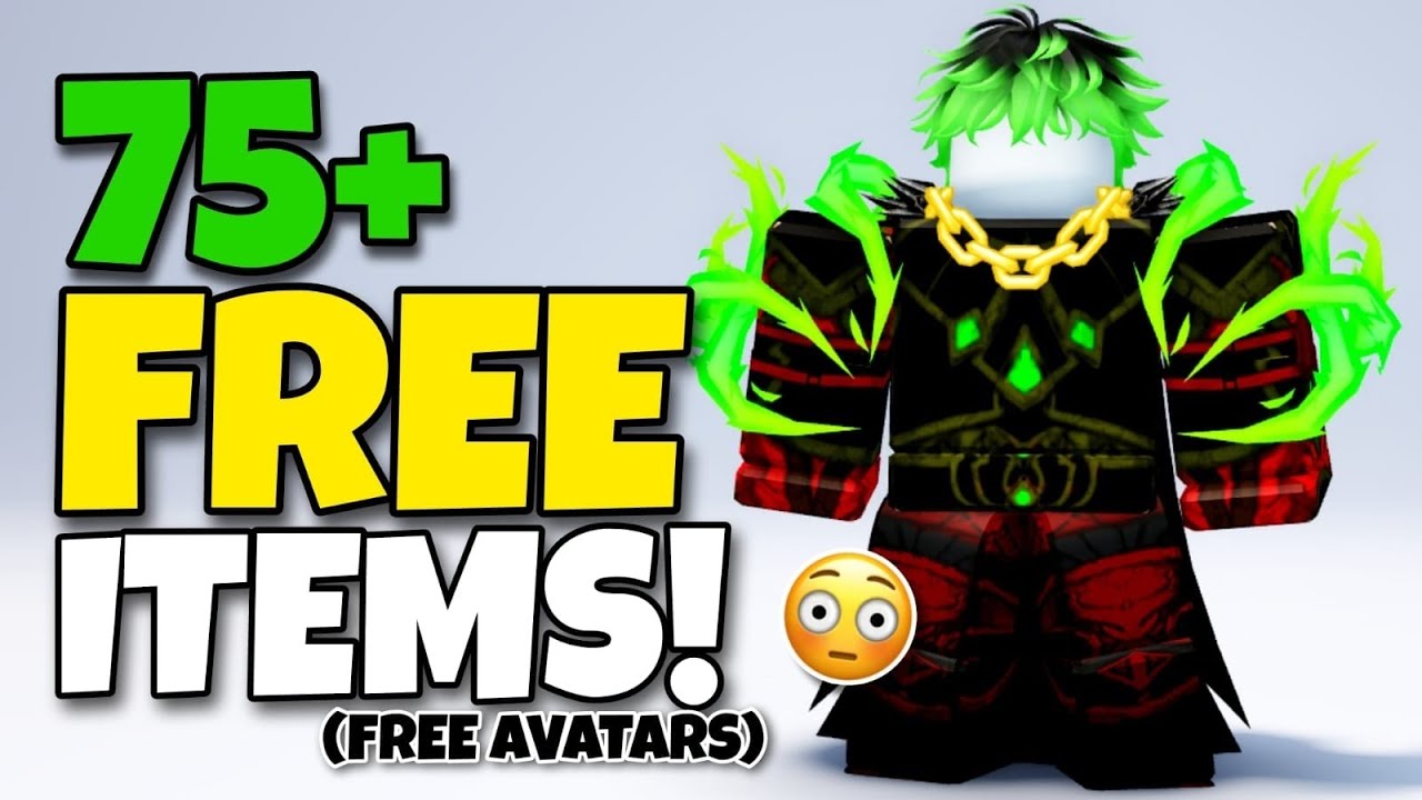 HURRY! GET 75+ FREE ITEMS ON ROBLOX & FREE AVATARS (2026) 🔥