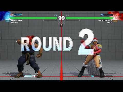 SFV~ Laura (xWOLFKRONEx) vs. Akuma (-VagaBond-) HD 12
