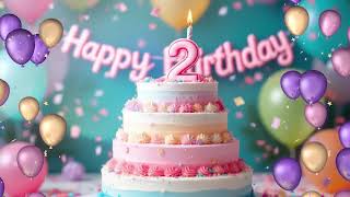 Download lagu Lagu Ulang Tahun anak - Selamat Ulang Tahun ke 2 - Full 1 Jam #happybirthday mp3