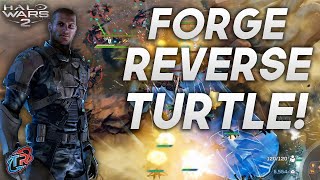 Forge Sets Up the Reverse Turtle in Halo Wars 2!
