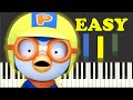 Pororo The Little Penguin Theme Song Piano Tutorial