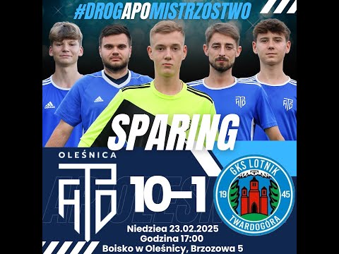 Seniorzy: AP Oleśnica 10:1 Lotnik Twardogóra [sparing]
