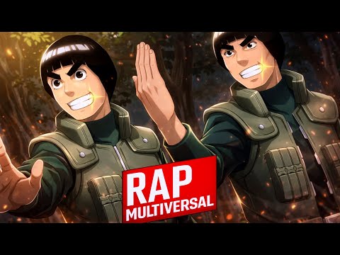 Rap do ROCK LEE (NARUTO) | Força da Juventude | Rap Multiversal 