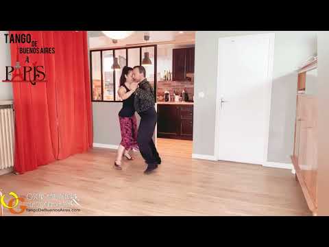 #vals Revers Medialuna Online lesson 20/8/2023 #tango Oscar Mandagaran Georgina Vargas #dance