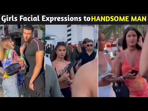 When Handsome Guy Walk in public: Women Reactions ✓✓