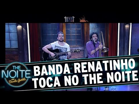 The Noite (18/08/15) - Banda Renatinho toca plági... Digo, linda música!