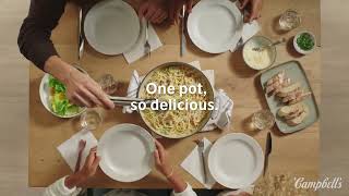 Campbell's Soup One-Pot Spaghetti Carbonara