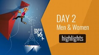 IFSC Climbing and Paraclimbing World Championships 2016 Paris - Day Two Highlights by International Federation of Sport Climbing