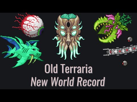 Terraria 1.3.5 All Bosses Speedrun in 2:05:29 - NMA Random Seed WR