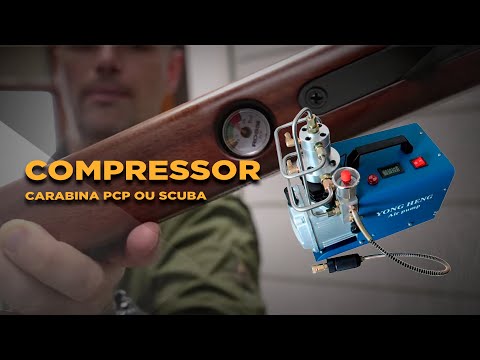 Veja Esse Vídeo Antes De Ligar o Compressor! Como Usar O Compressor Yong Heng Para Carabina PCP
