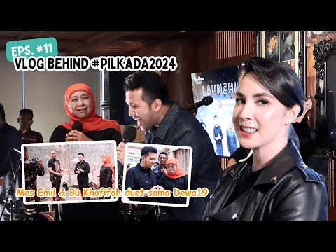 BEHIND PILKADA JATIM #11: CERITA DI BALIK LAGU DUET @Dewa19  feat KHOFIFAH-EMIL | Arumi Bachsin