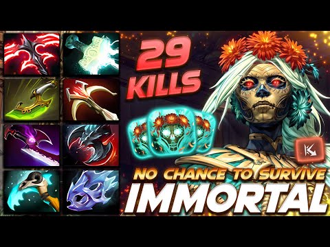 Muerta 29 Frags Super Carry - Dota 2 Pro Gameplay [Watch & Learn]