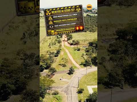 ☢️ Esse lugar do Césio-137 ainda é monitorado #emergenciaradioativa #cesio #drone #radiação #netflix