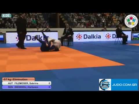 Judo Grand Prix Amsterdam 2011 -57kg FILZMOSER (AUT)-DIEDHIOU (SEN)