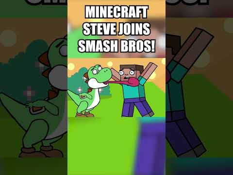 Minecraft Steve joins Super Smash Bros.