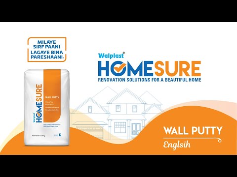 HomeSure Wall Putty, 20 Kg