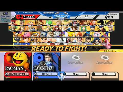 Onslaught 101 - Loser's Quarters: Glare (Bayonetta) vs Hammertime (Mr. G&W)