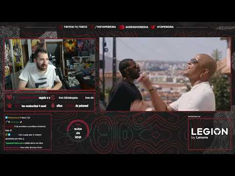 TJI REAGE A DINO D'SANTIAGO FEAT DJODJE - LÁ FORA