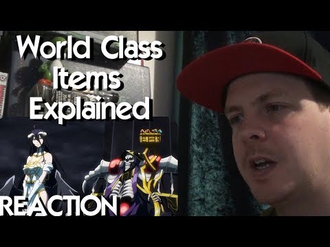 OVERLORD's OP World Class Items Explained | How Over Powered Were World Class Items REACTION