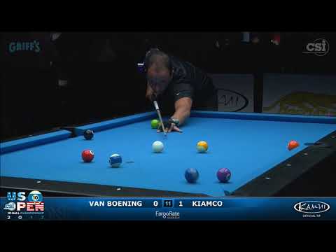 10-BALL FINAL | Shane Van Boening vs Warren Kiamco | 2017 US Open 10-Ball Championship