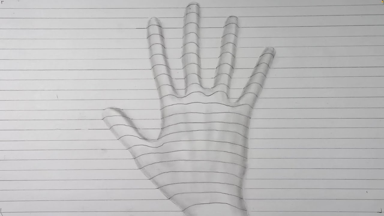 Draw an invisible hand! | Beginner-friendly drawing lesson