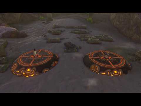 Zelda Breath of the Wild - Palmorae Ruins Shrine - Where to find Stone Monuments