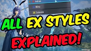 [PSO2:NGS] Every EX Style Explained!