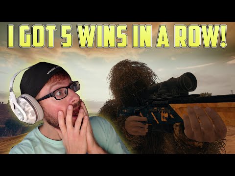 I Got Five Wins in PUBG on Halloween IN A ROW!