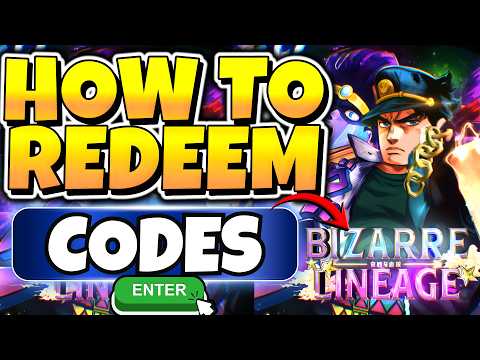 HOW TO REDEEM CODES IN BIZAREE LINEAGE ROBLOX | BIZARRE LINEAGE CODES