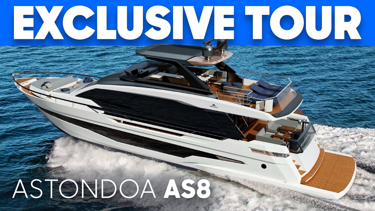 Astondoa is BACK! Astondoa As8 Yacht Tour & Review