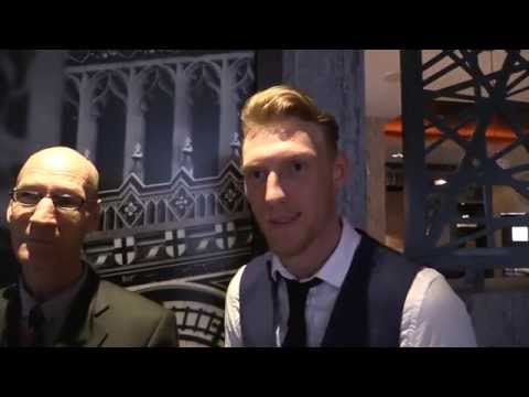 INTERVIEW WITH NEW SIGNING OLLIE PATTISON (WITH HIS TRAINER/DAD)