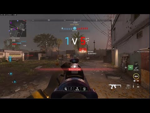 1v5 cod MW2 Prisoner Rescue
